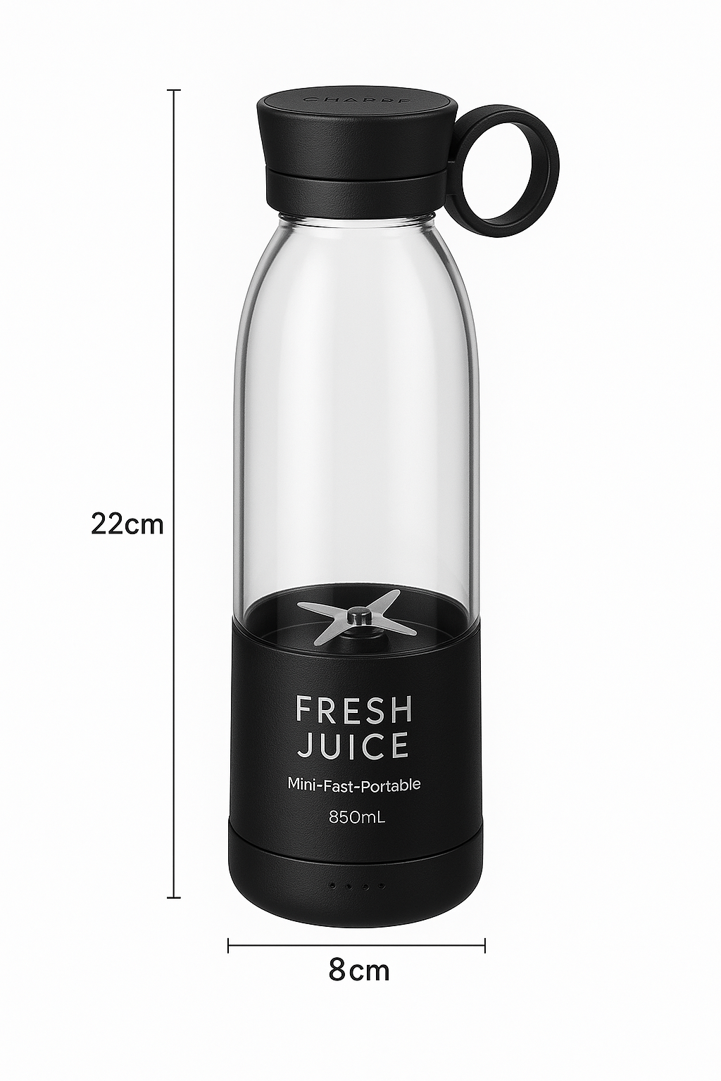 Mixeur Multifonction pour Jus, Smoothies et Fruits - USB